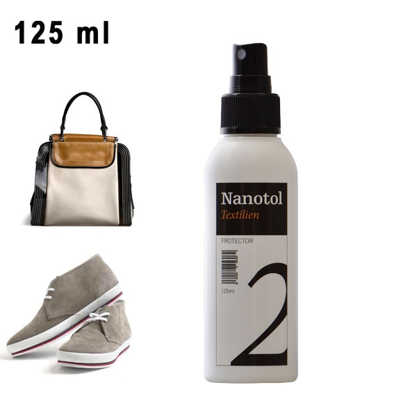 Imprägnierung Nanotol Textilien Protector für Schuhe + Handtaschen